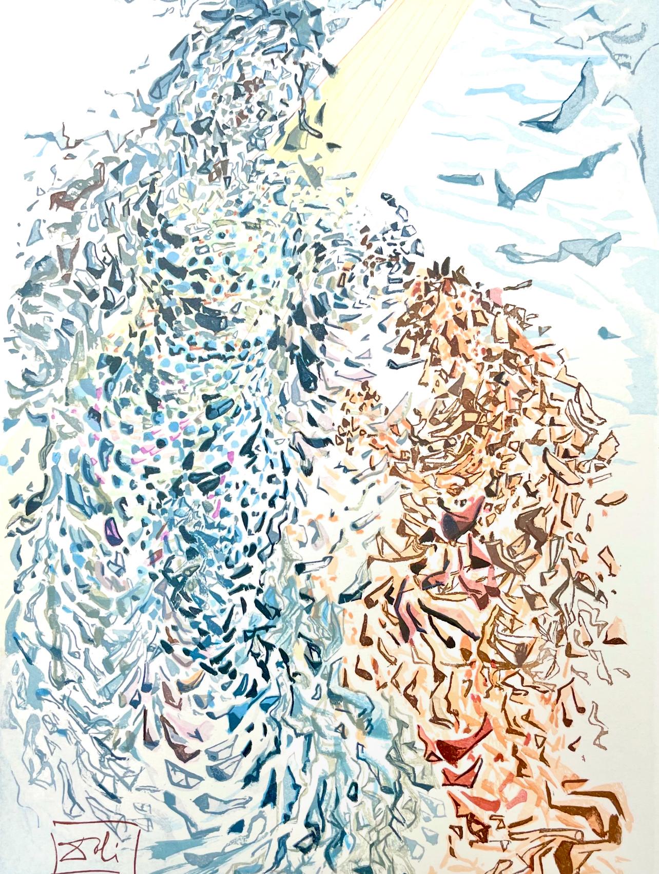 Salvador Dalí Figurative Print - Paradies XI (Field 189-200; M/L 1039-1138), Die Göttliche Komödie