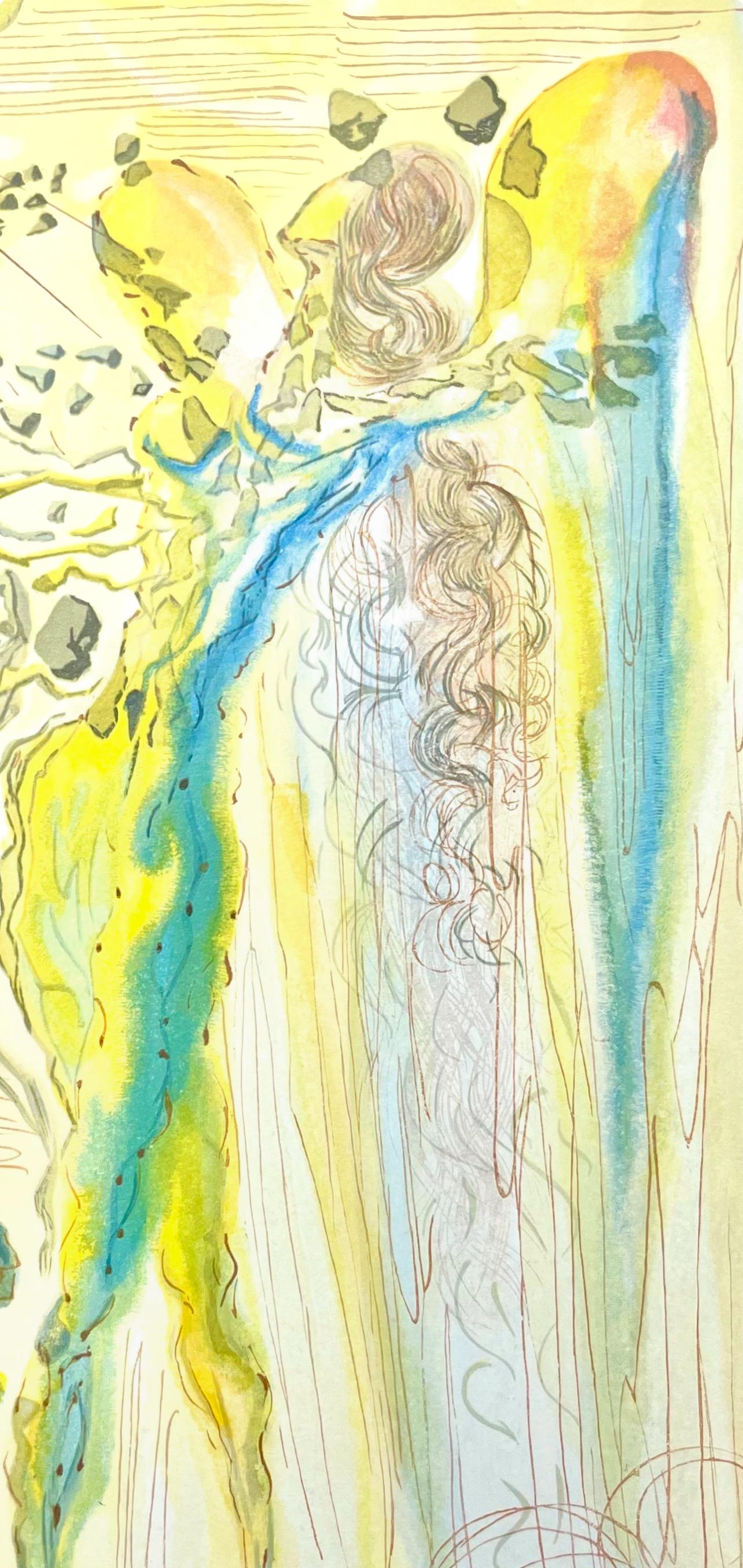 Paradies XII (Field 189-200; M/L 1039-1138), Die Göttliche Komödie - Print by Salvador Dalí