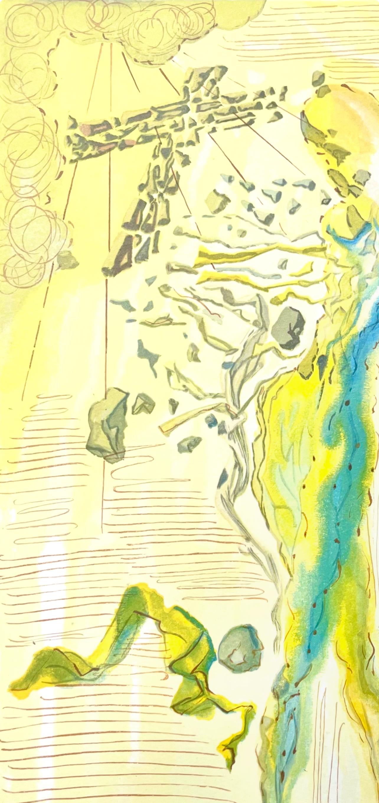Paradies XII (Field 189-200; M/L 1039-1138), Die Göttliche Komödie - Surrealist Print by Salvador Dalí
