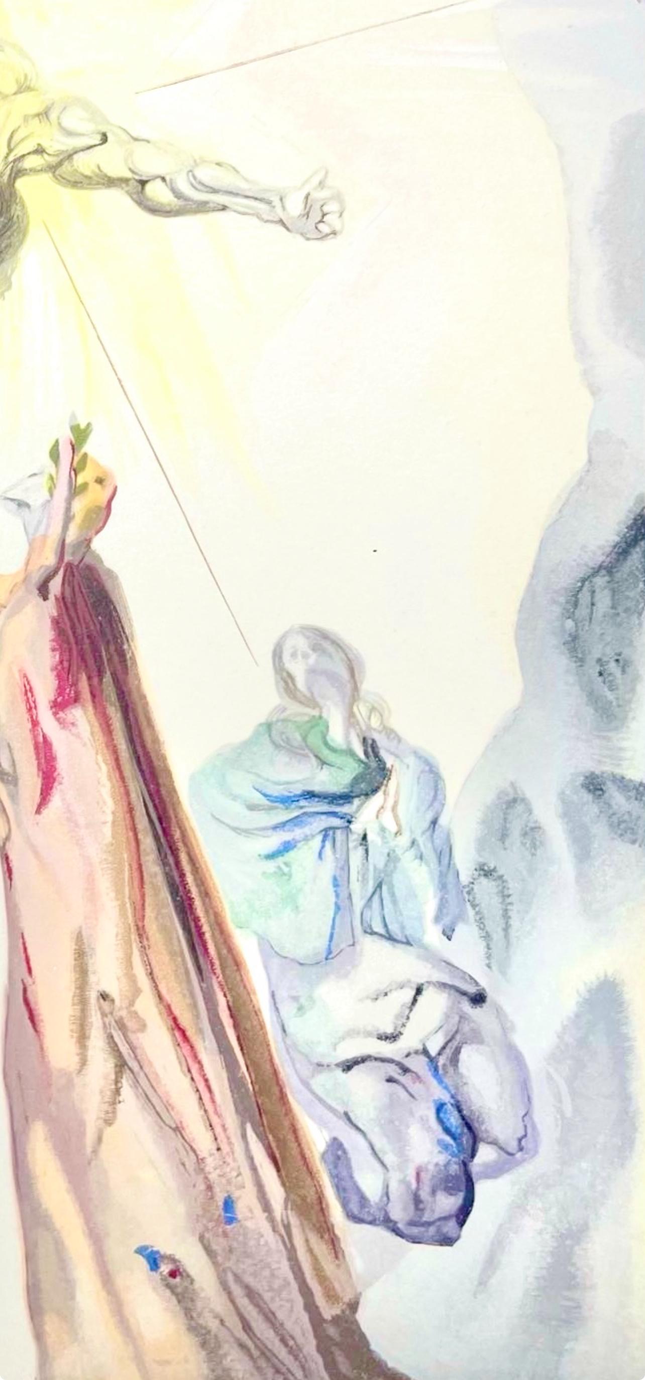 Paradies XIV (Field 189-200; M/L 1039-1138), Die Göttliche Komödie - Surrealist Print by Salvador Dalí