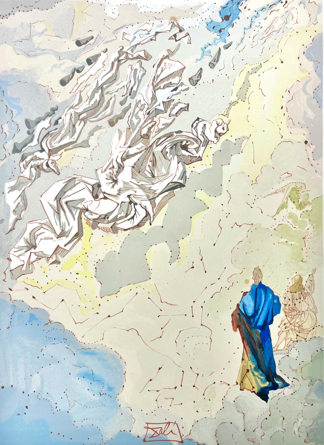 Figurative Print de Salvador Dalí - Paradies XXI (Campo 189-200; M/L 1039-1138), Die Göttliche Komödie