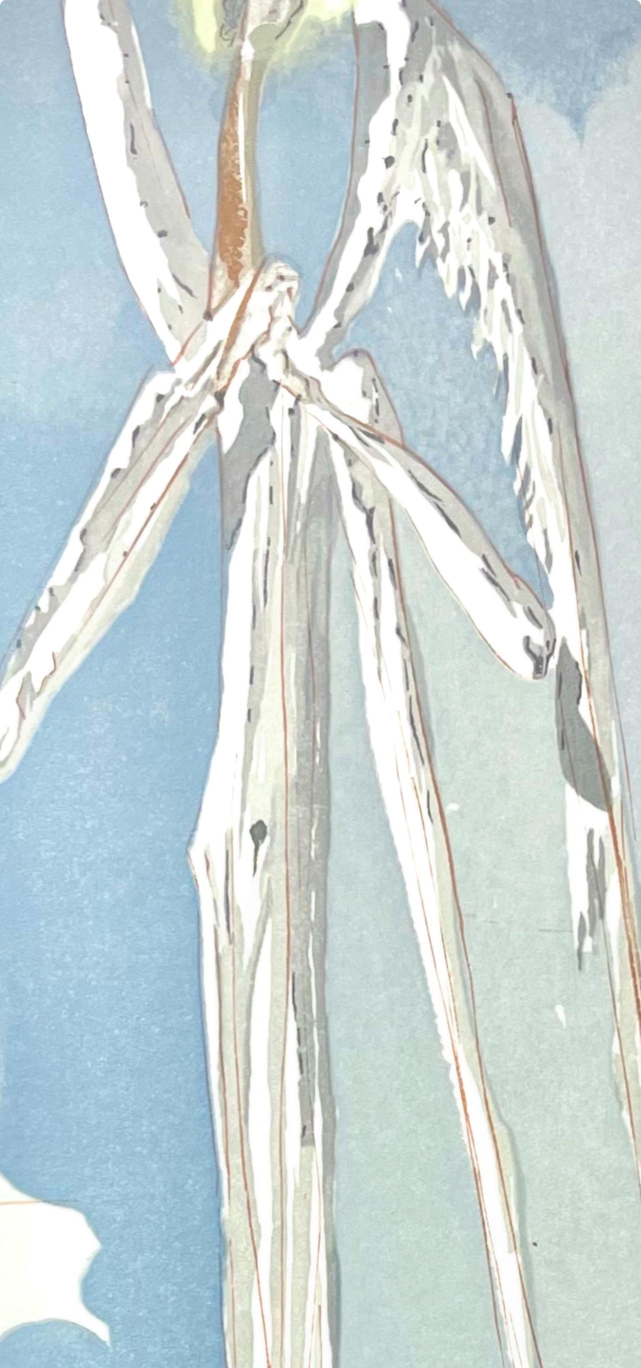 Paradies XXIII (Field 189-200; M/L 1039-1138), Die Göttliche Komödie - Surrealist Print by Salvador Dalí