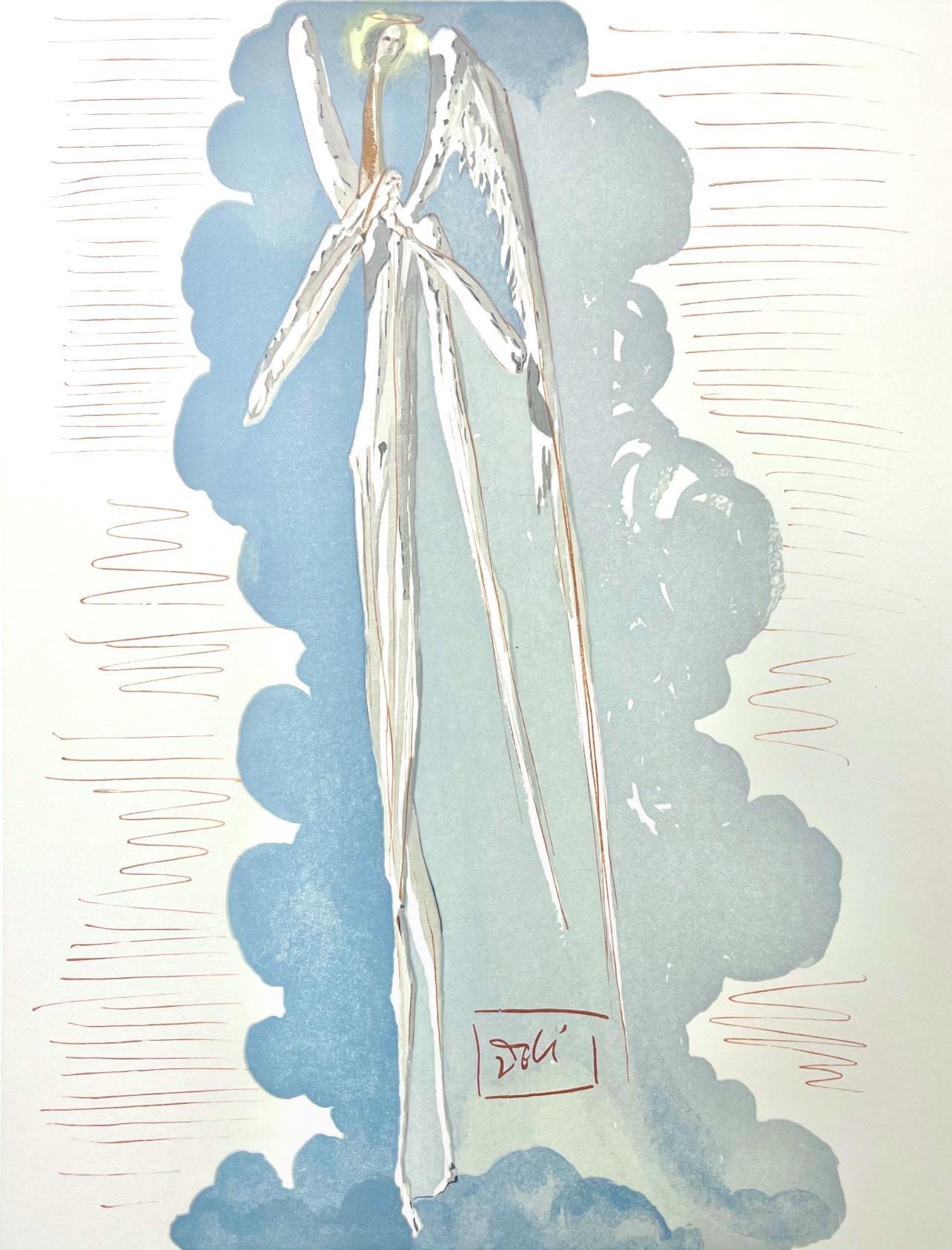 Salvador Dalí Landscape Print - Paradies XXIII (Field 189-200; M/L 1039-1138), Die Göttliche Komödie