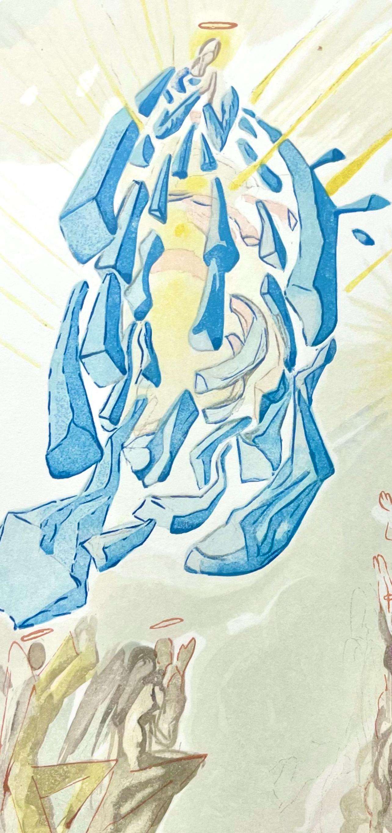 Paradies XXVII (Field 189-200; M/L 1039-1138), Die Göttliche Komödie - Print by Salvador Dalí