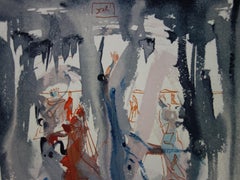 Paradise 13 - Thus was Earth Created - Woodcut - 1963