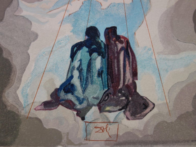 Salvador Dalí­ - Paradise 15 - Dante's Ecstasy - Woodcut - 1963 (Field ...