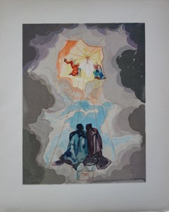 Paradise 15 - Dante's Ecstasy - Woodcut - 1963