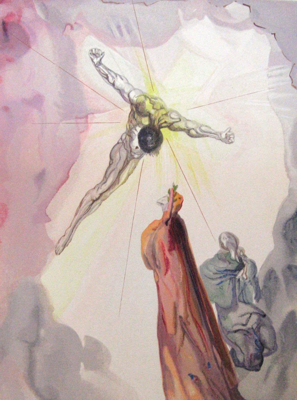 Salvador Dalí Figurative Print – Paradise: Canto 13 aus der Divine Comedy