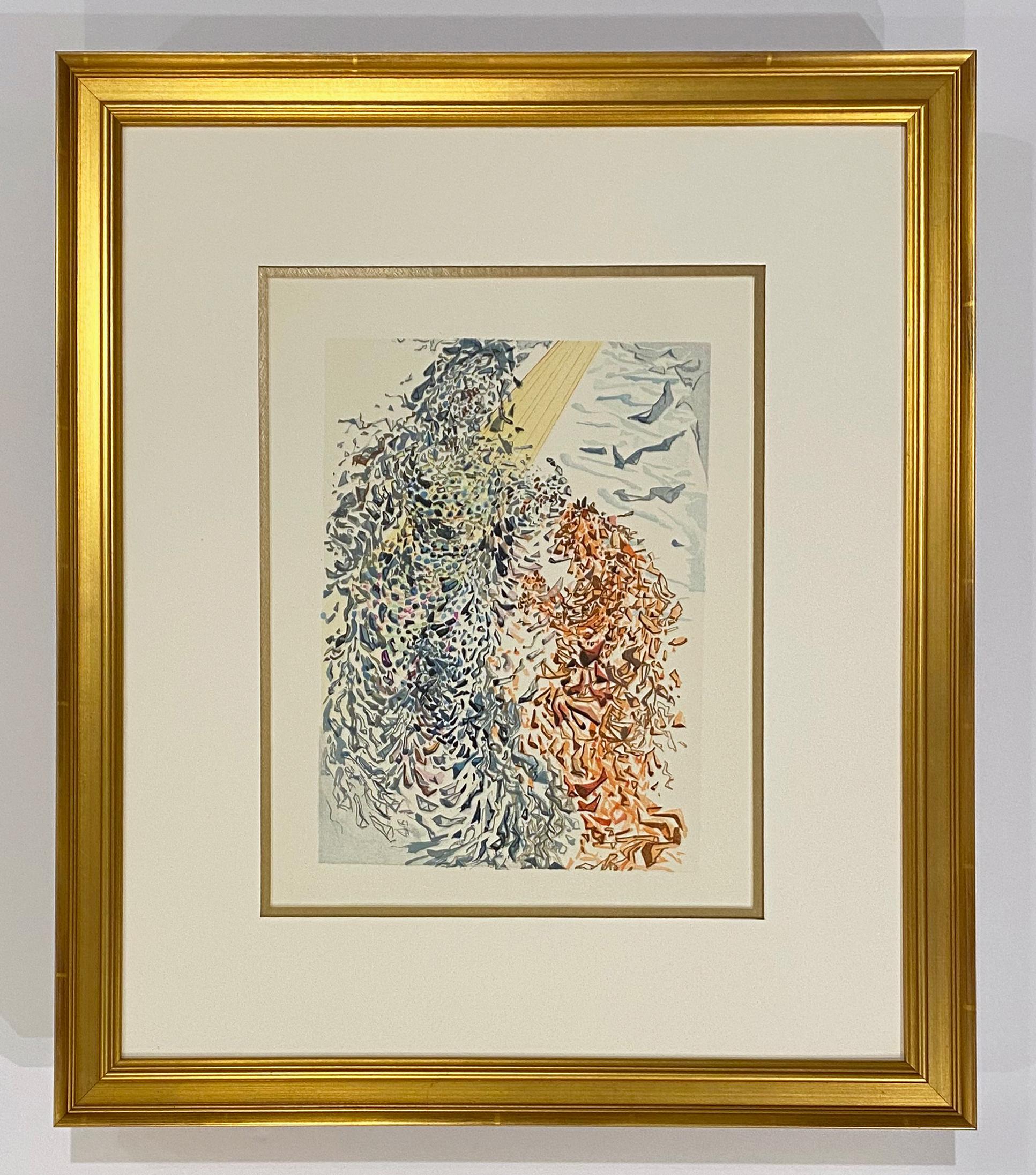 Paradiso: Canto 14 della Divina Commedia - Print di Salvador Dalí