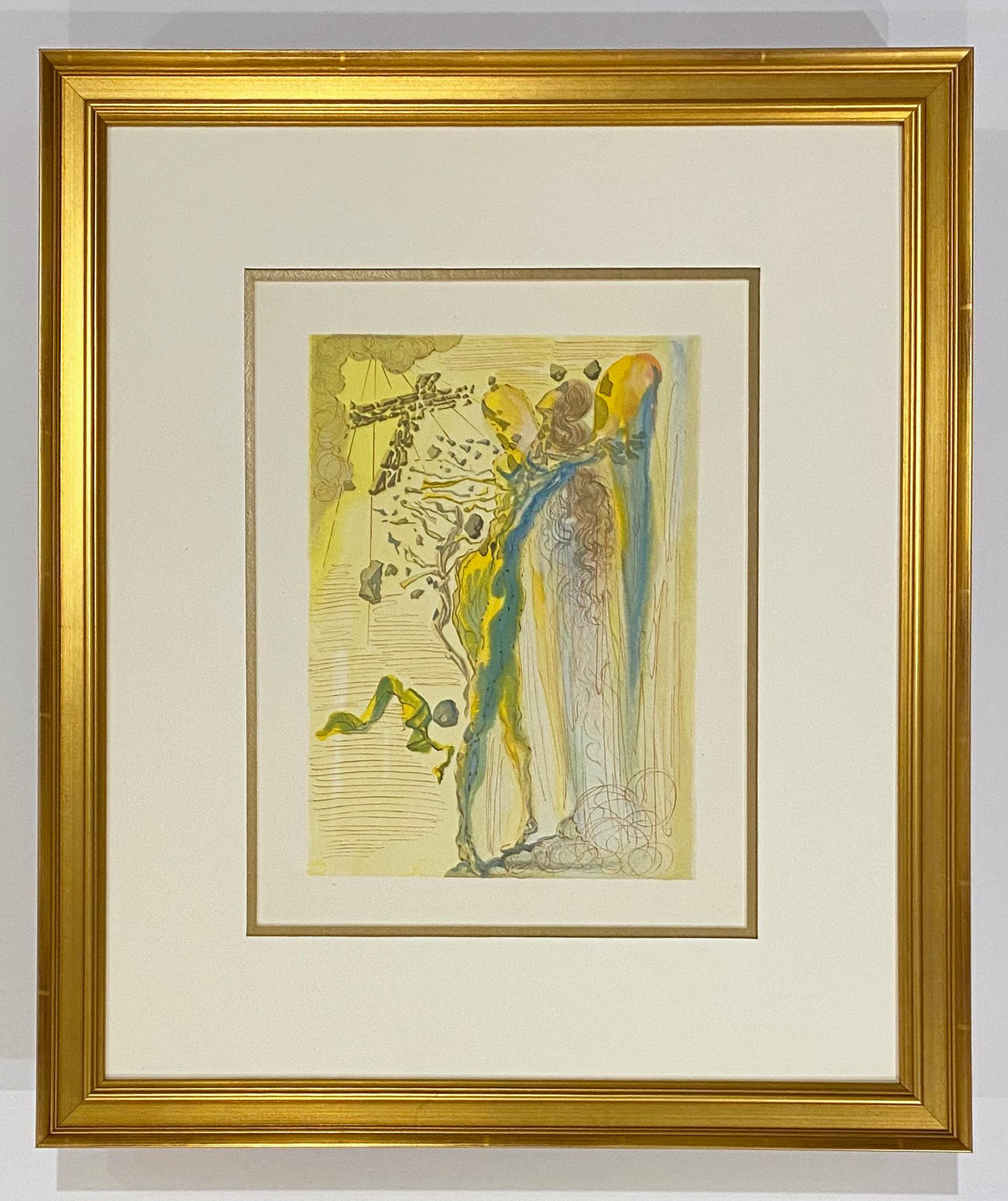 Paradise: Canto 15 aus der Divine Comedy – Print von Salvador Dalí