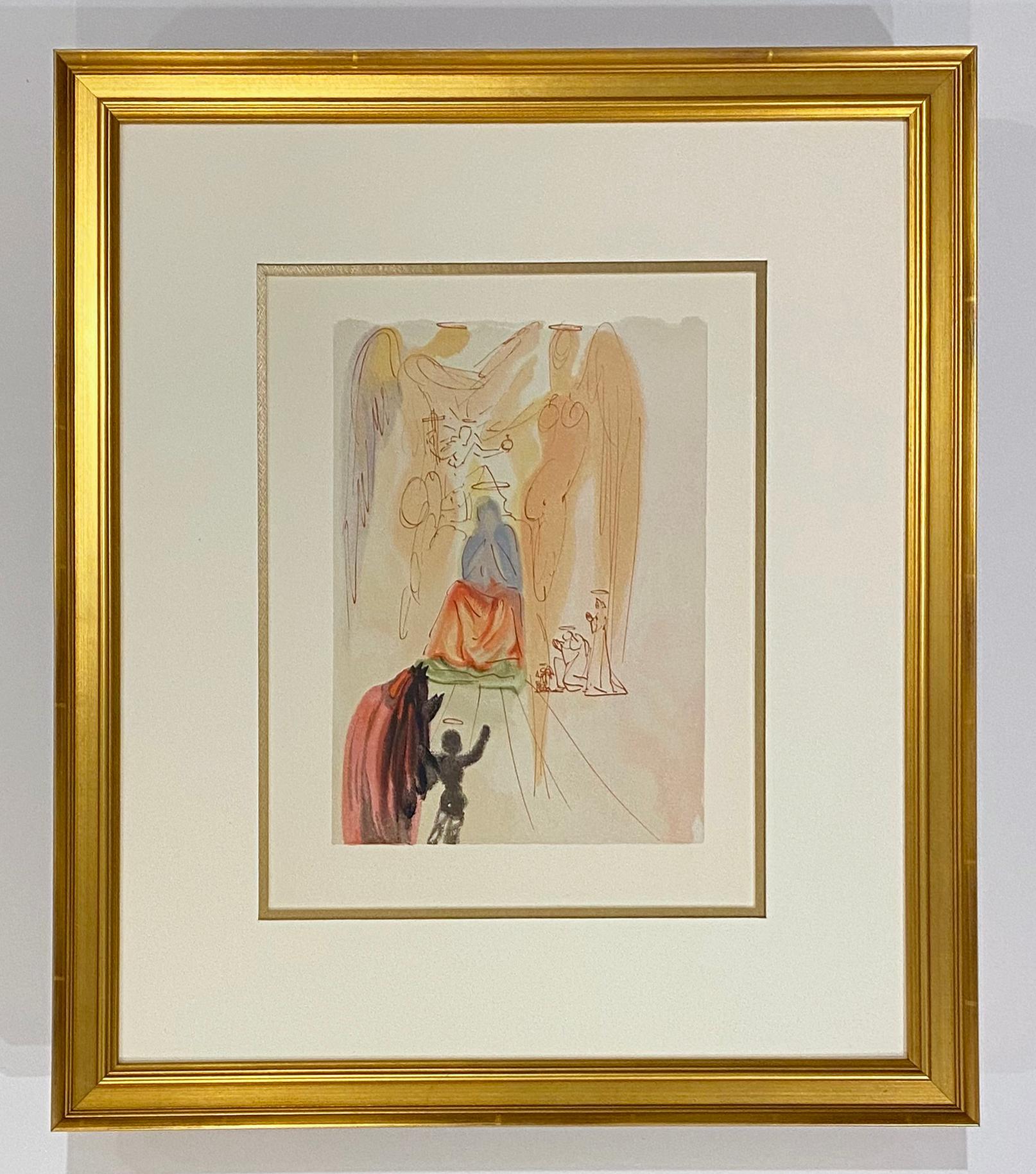 Paradise: Canto 23 from The Divine Comedy - Print by Salvador Dalí