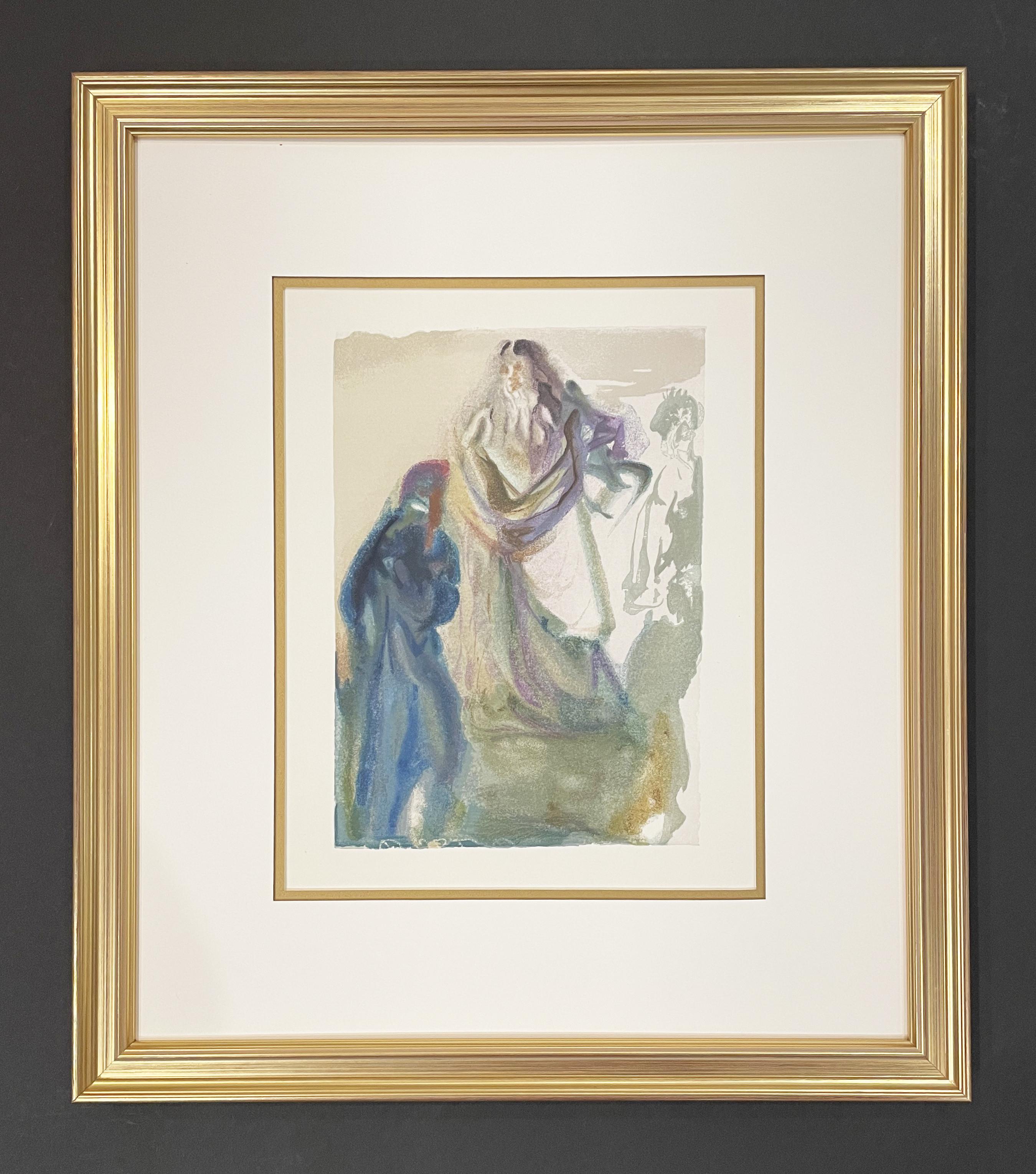 Paradiso: Canto 27 della Divina Commedia - Print di Salvador Dalí