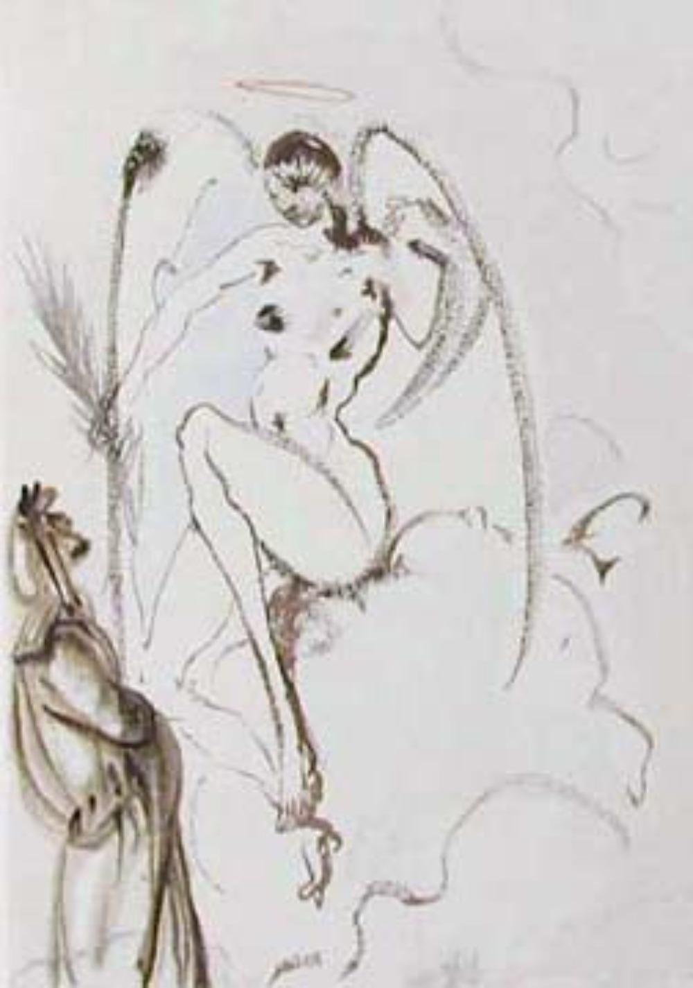 Salvador Dalí Figurative Print - Paradise: Canto 28 from The Divine Comedy