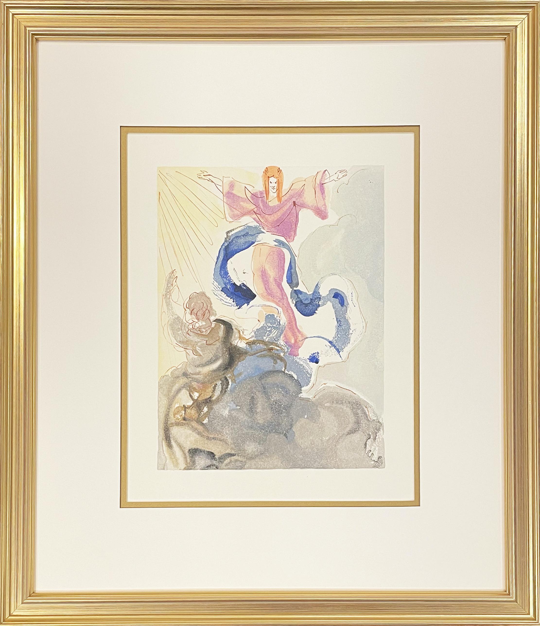 Salvador Dalí Figurative Print - Paradise: Canto 3 from The Divine Comedy