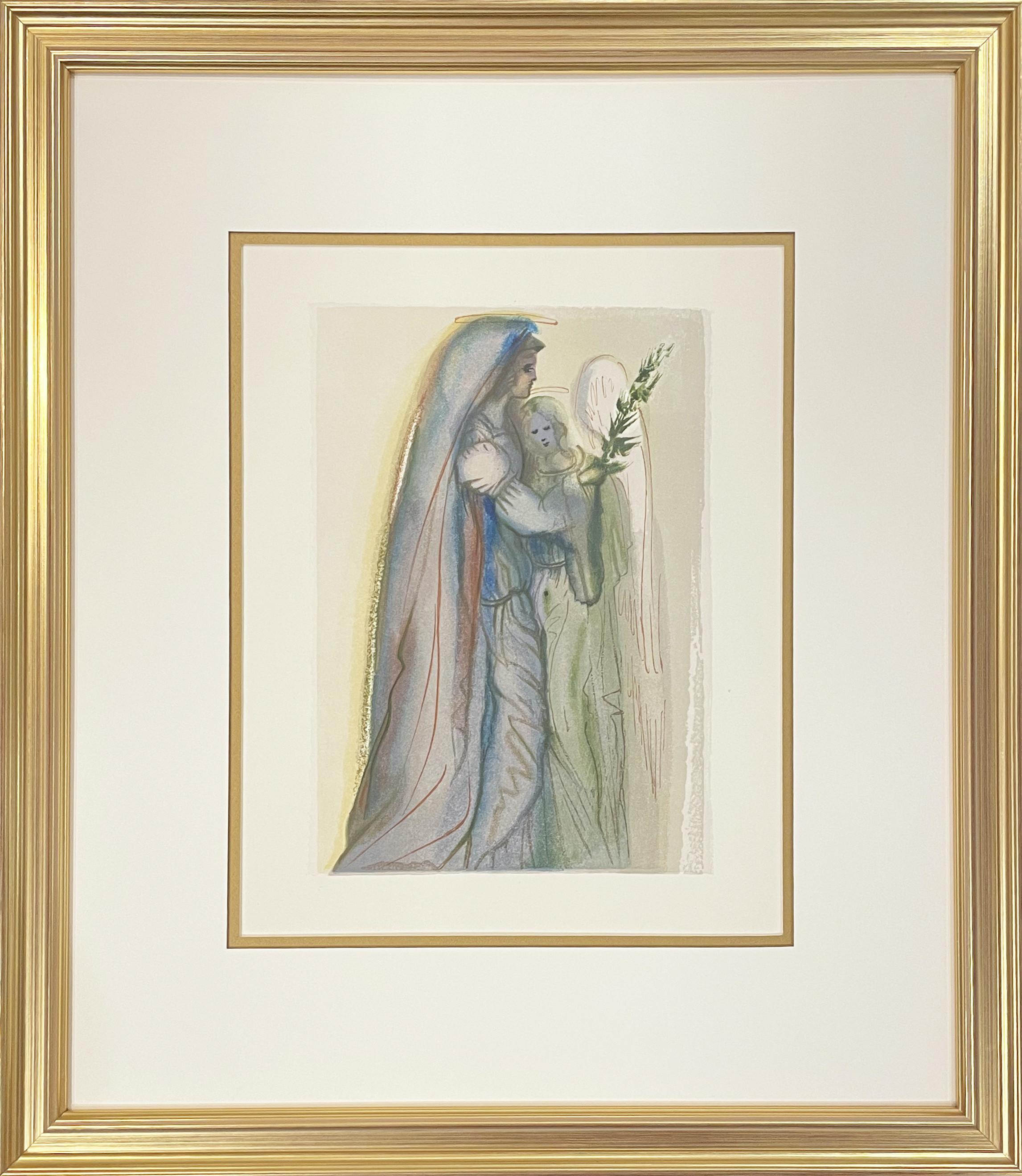 Salvador Dalí Figurative Print - Paradise: Canto 32 from The Divine Comedy