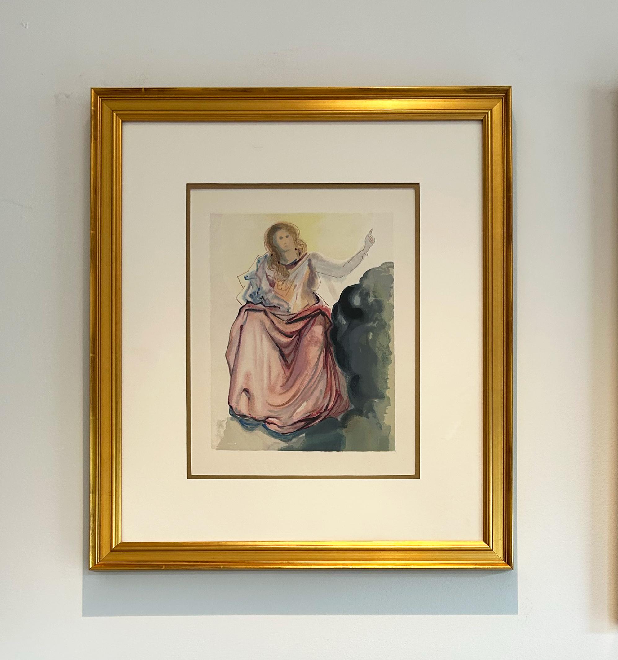 Paradiso: Canto 4 della Divina Commedia - Print Surrealismo di Salvador Dalí