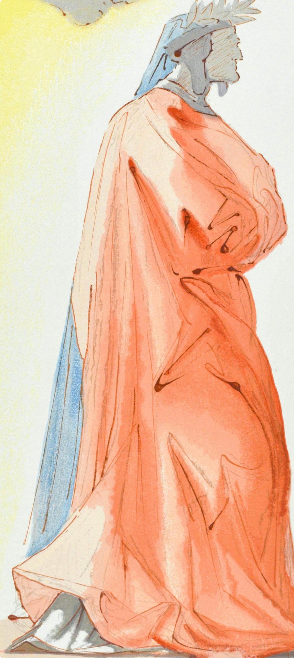 Paradiso, Canto I (Field 189-200; M/L. 1039-1138), La Divina Commedia - Print by Salvador Dalí