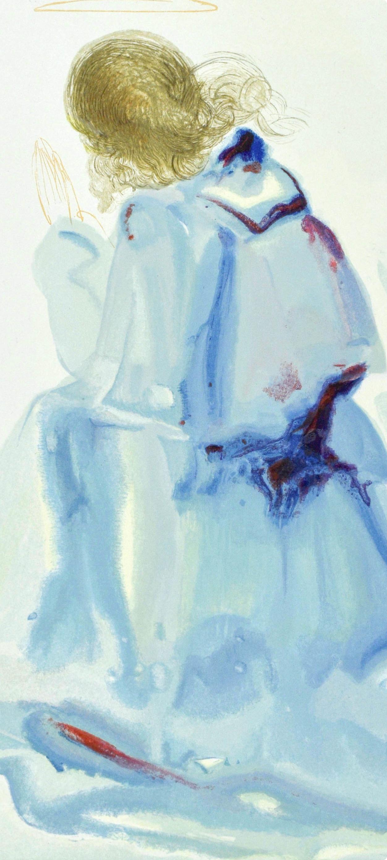 Paradiso, Canto II (Field 189-200; M/L. 1039-1138), La Divina Commedia - Print by Salvador Dalí