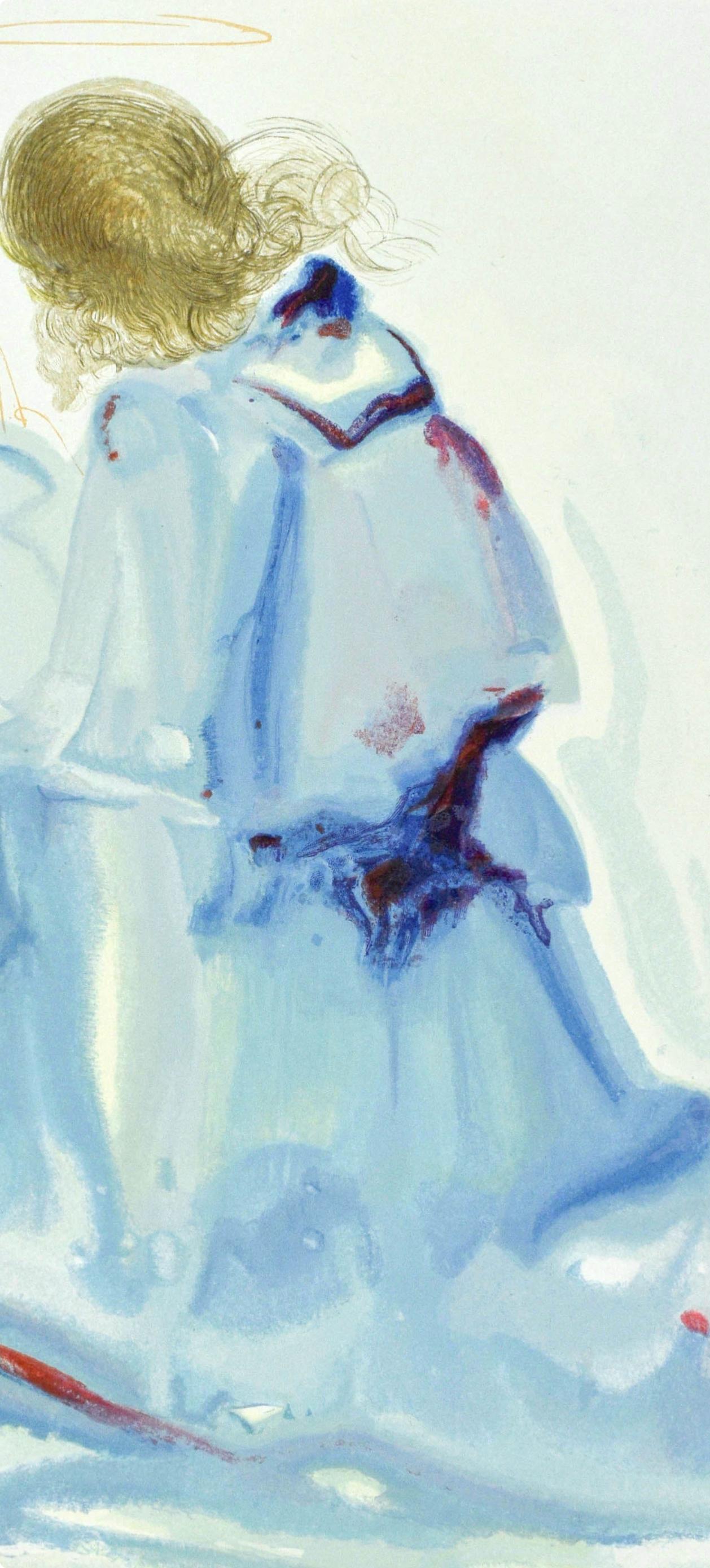 Paradiso, Canto II (Field 189-200; M/L. 1039-1138), La Divina Commedia - Surrealist Print by Salvador Dalí