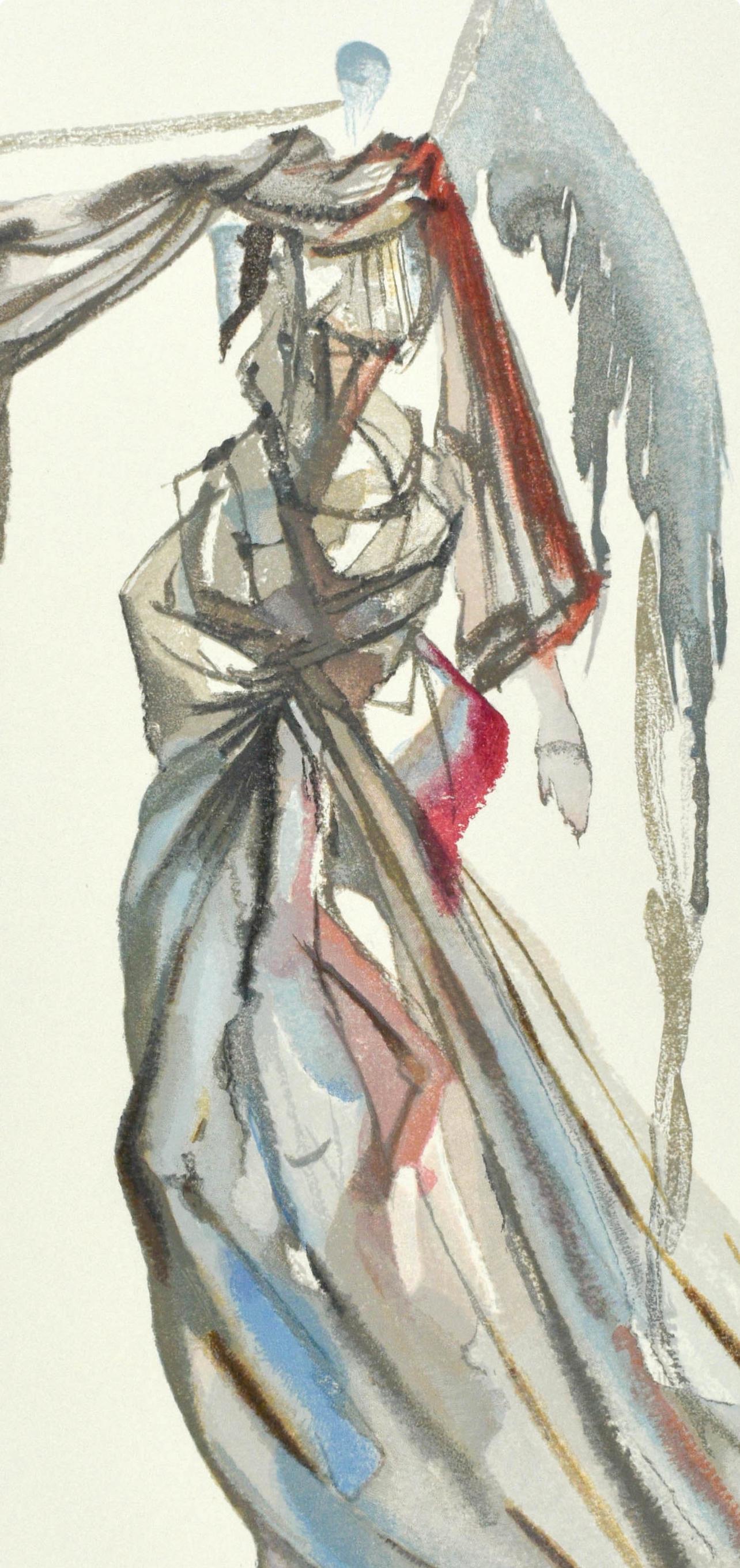 Paradiso, Canto X (Feld 189-200; M/L. 1039-1138), La Divina Commedia – Print von Salvador Dalí