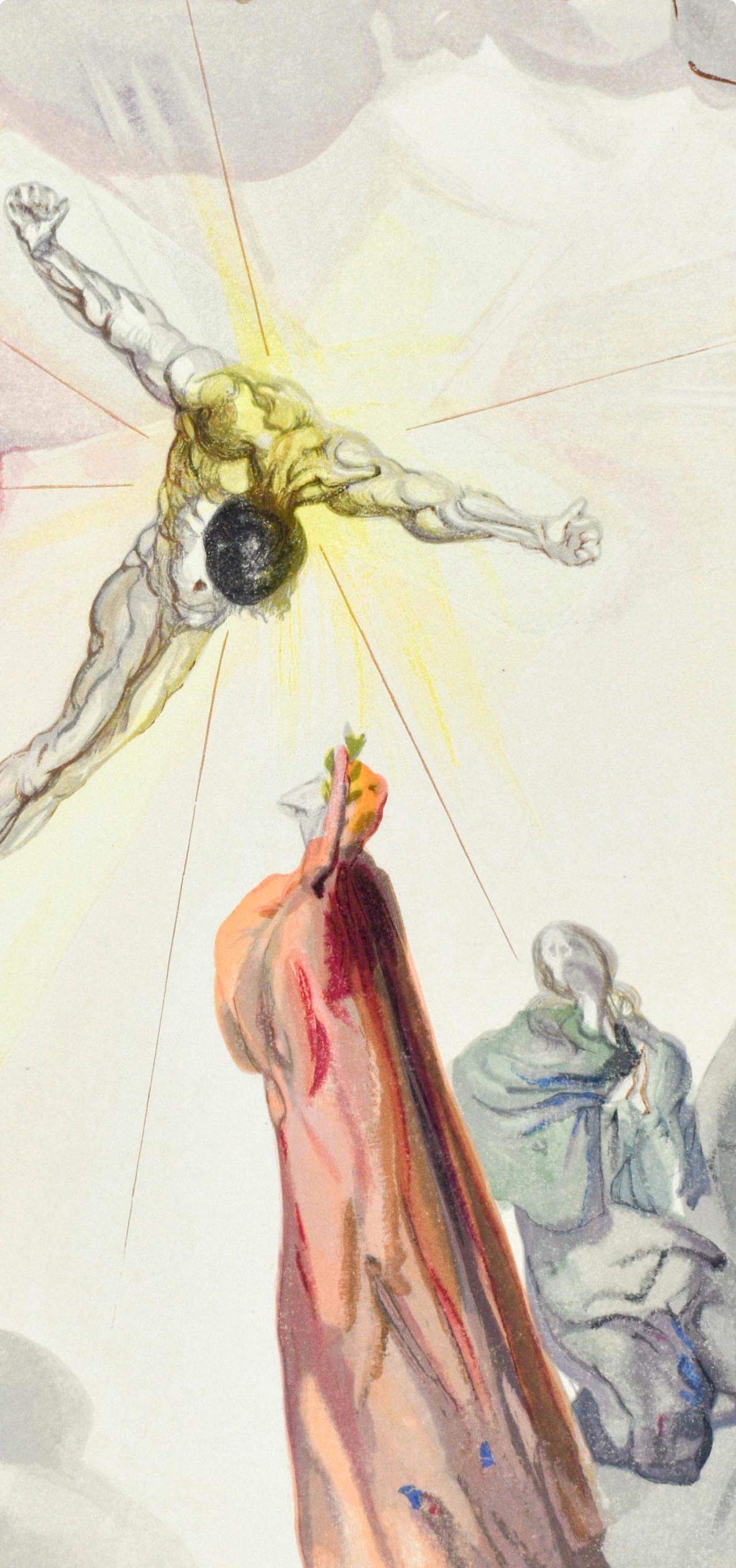 Paradiso, Canto XIV (Field 189-200; M/L. 1039-1138), La Divina Commedia - Print by Salvador Dalí