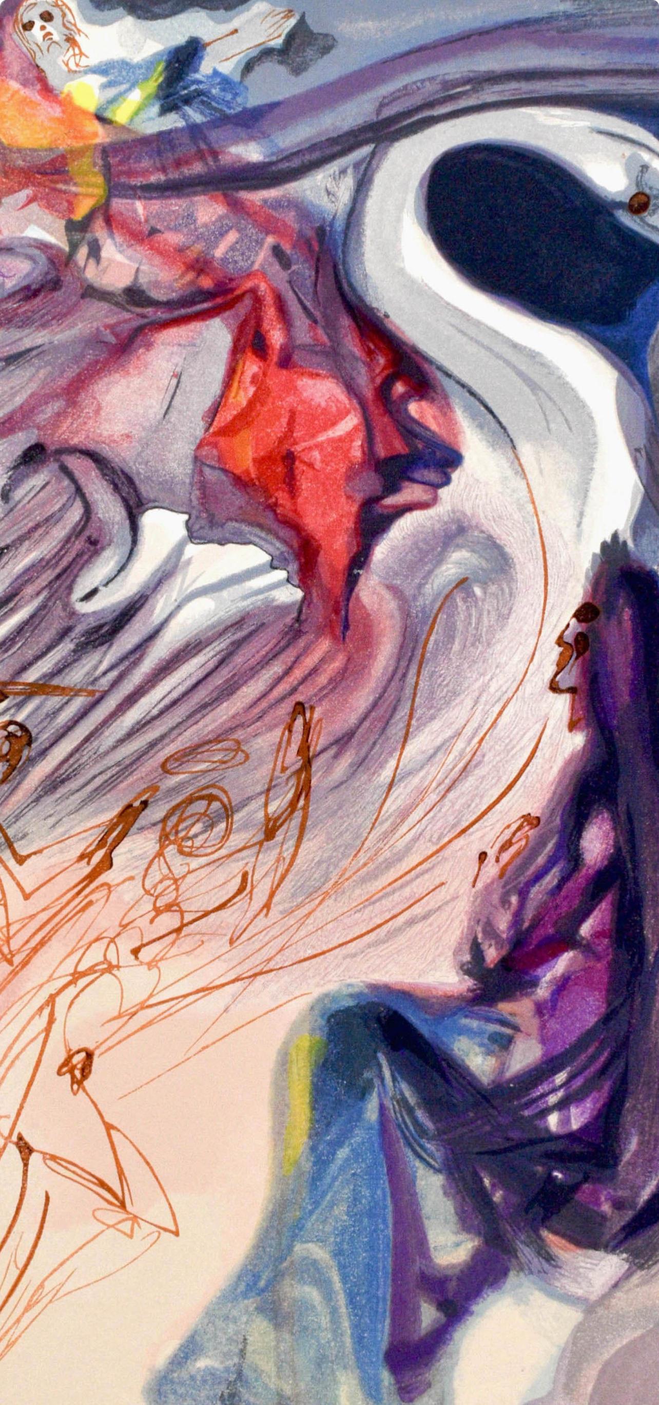 Paradiso, Canto XIX (Field 189-200; M/L. 1039-1138), La Divina Commedia - Print by Salvador Dalí