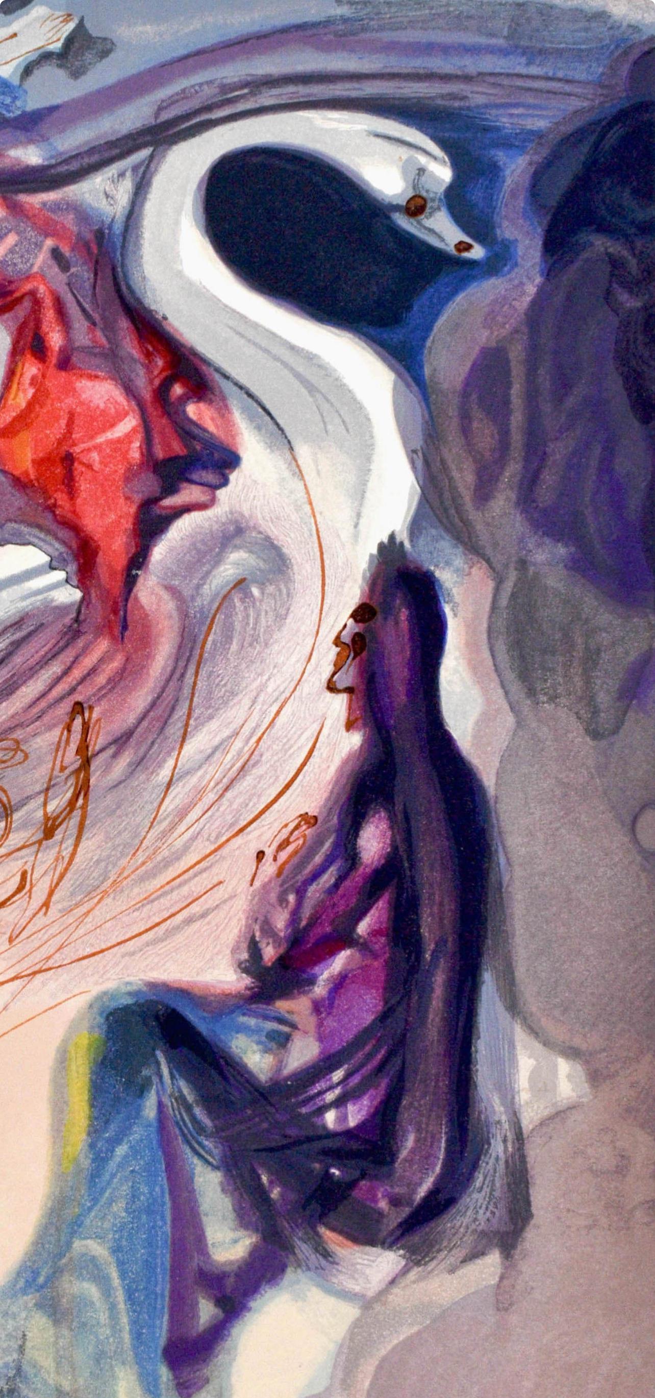 Paradiso, Canto XIX (Field 189-200; M/L. 1039-1138), La Divina Commedia - Surrealist Print by Salvador Dalí