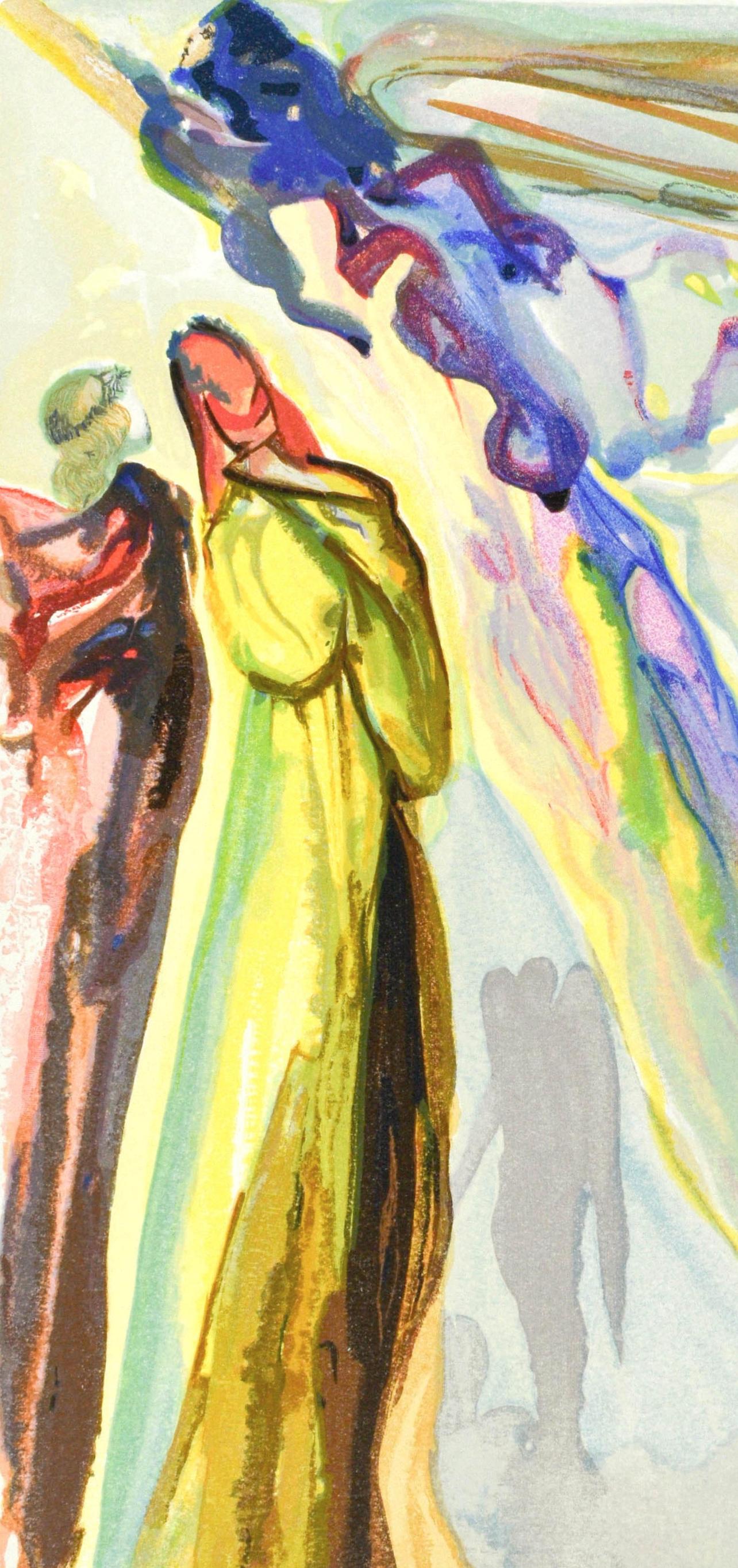 Paradiso, Canto XVI (Field 189-200; M/L. 1039-1138), La Divina Commedia - Print by Salvador Dalí