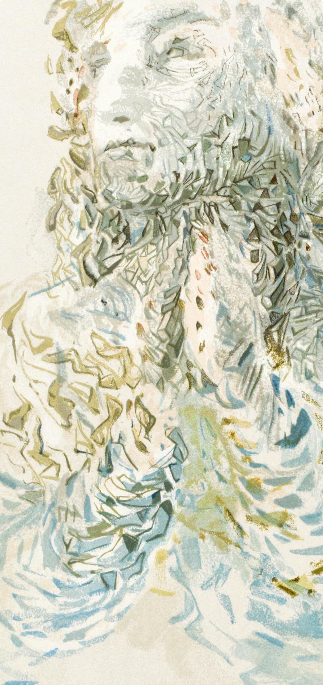 Paradiso, Canto XVII (Campo 189-200; M/L. 1039-1138), La Divina Commedia - Print di Salvador Dalí