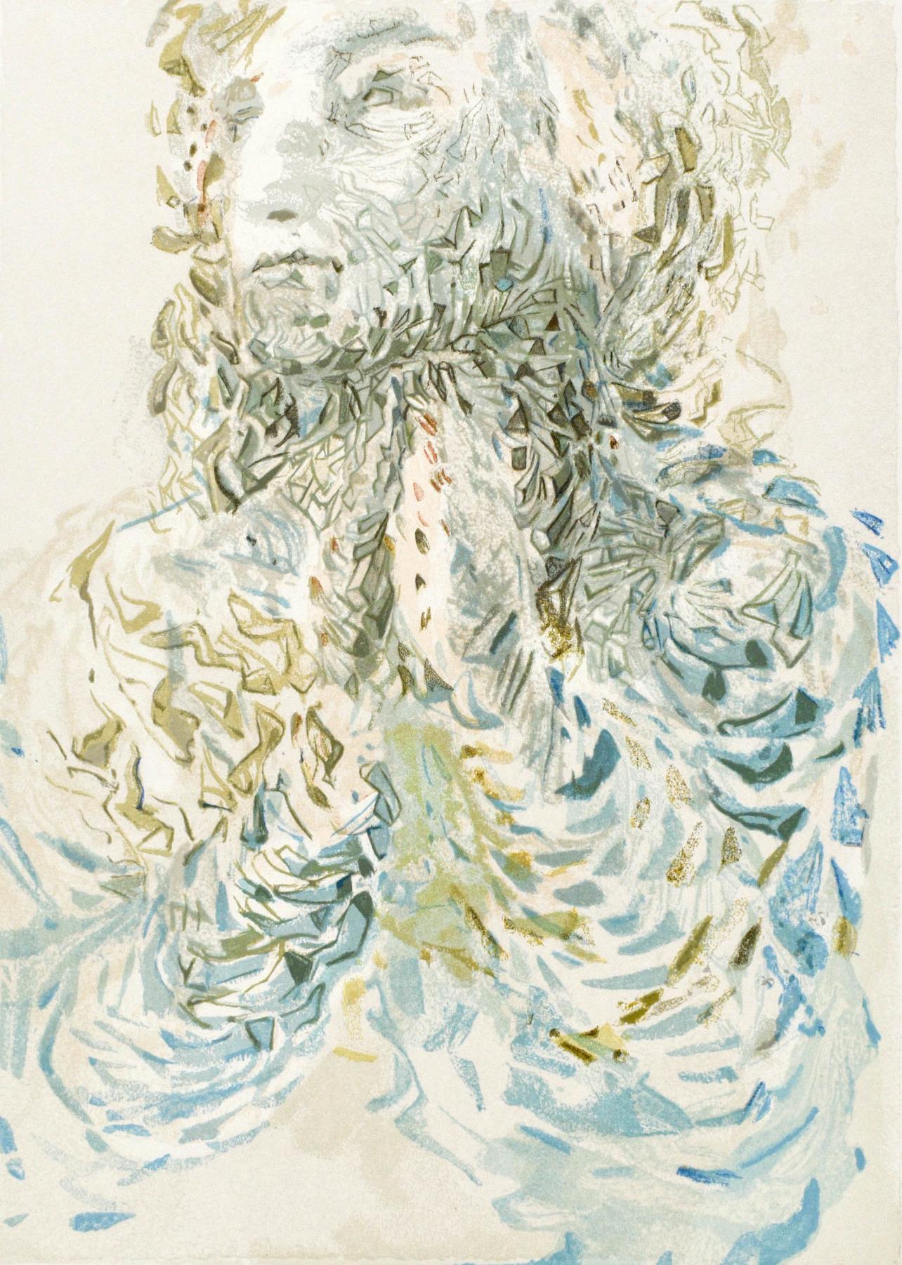 Landscape Print di Salvador Dalí - Paradiso, Canto XVII (Campo 189-200; M/L. 1039-1138), La Divina Commedia