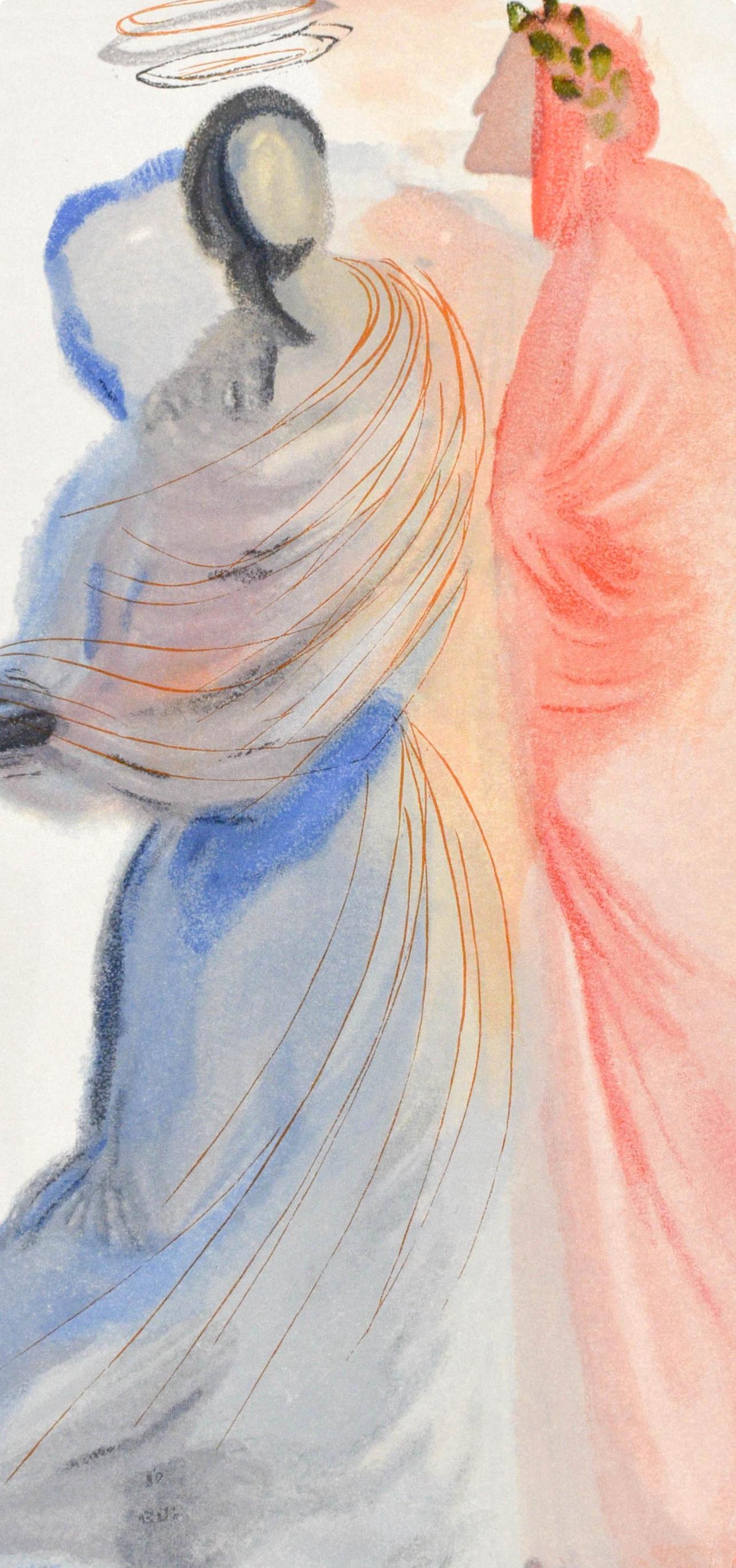 Paradiso, Canto XVIII (Field 189-200; M/L. 1039-1138), La Divina Commedia - Print by Salvador Dalí
