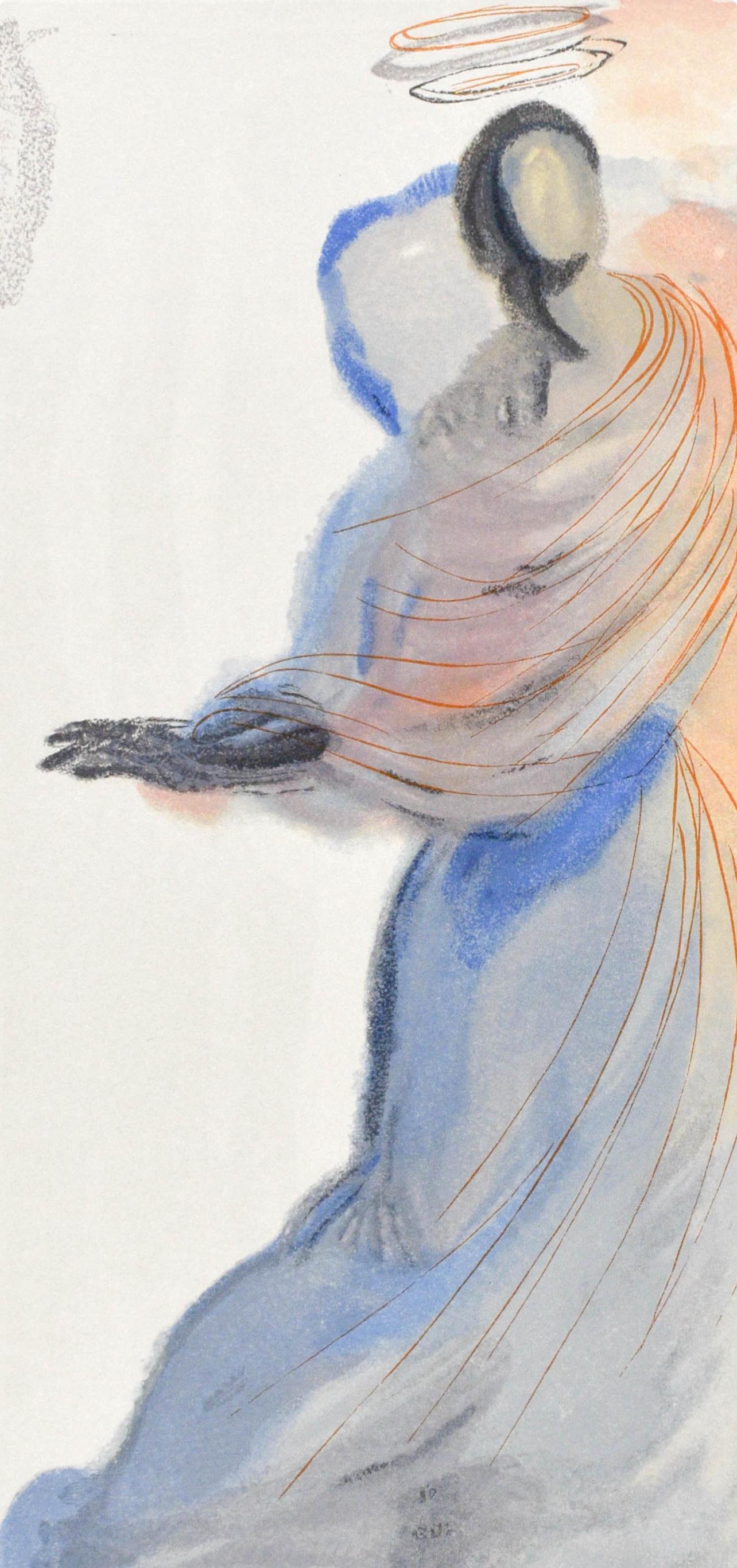 Paradiso, Canto XVIII (Field 189-200; M/L. 1039-1138), La Divina Commedia - Surrealist Print by Salvador Dalí