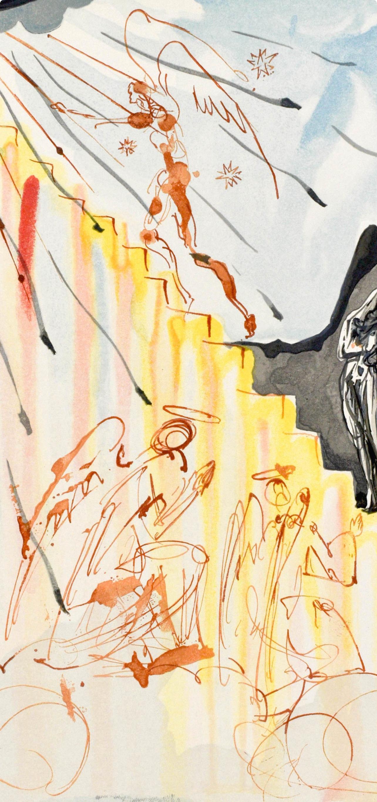 Paradiso, Canto XXI (Field 189-200; M/L. 1039-1138), La Divina Commedia - Print by Salvador Dalí