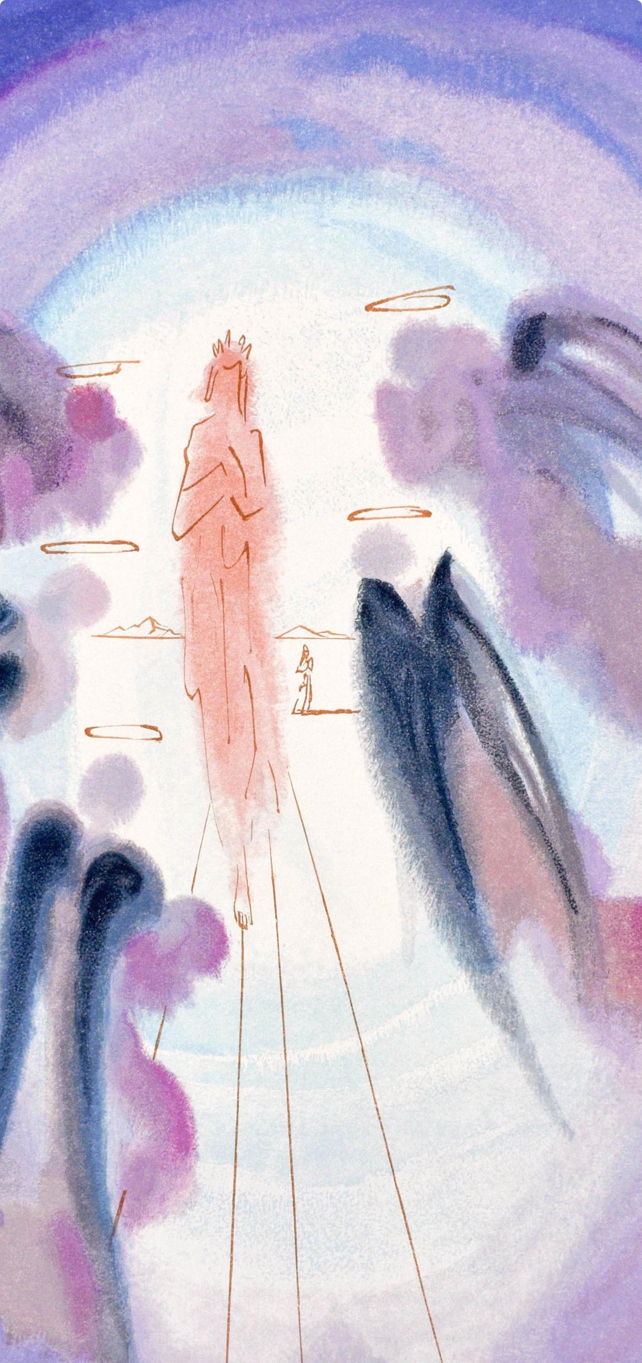 Paradiso, Canto XXIV (Field 189-200; M/L. 1039-1138), La Divina Commedia - Print by Salvador Dalí