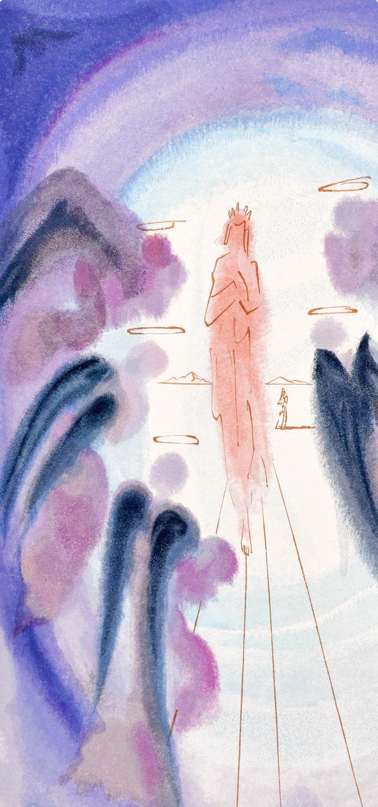 Paradiso, Canto XXIV (Field 189-200; M/L. 1039-1138), La Divina Commedia - Surrealist Print by Salvador Dalí