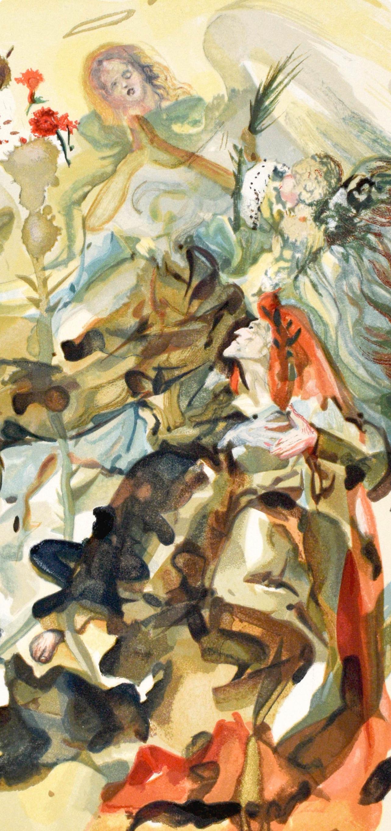 Paradiso, Canto XXV (Field 189-200; M/L. 1039-1138), La Divina Commedia - Print by Salvador Dalí
