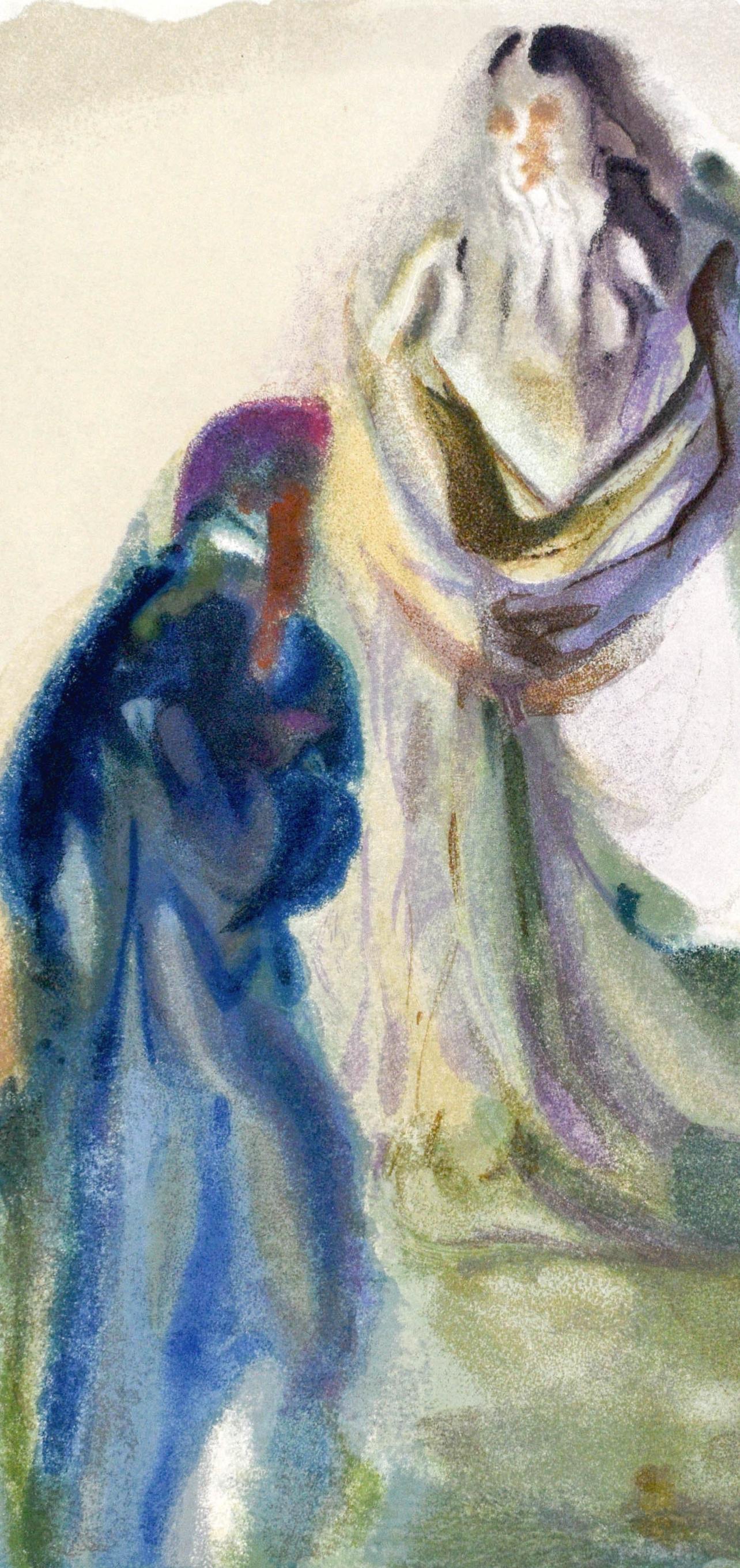 Paradiso, Canto XXVIII (Field 189-200; M/L. 1039-1138), La Divina Commedia - Print by Salvador Dalí