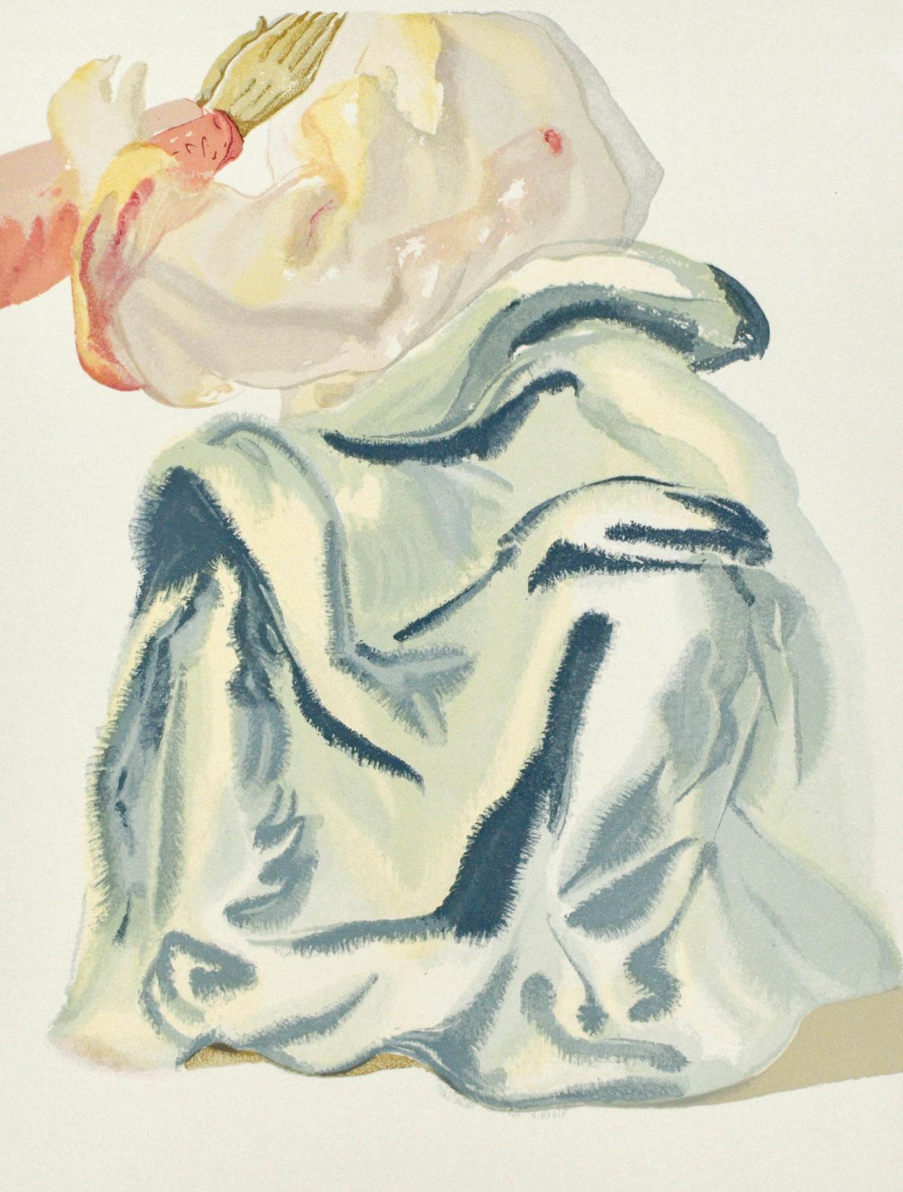 Salvador Dalí Landscape Print - Paradiso, Canto XXX (Field 189-200; M/L. 1039-1138), La Divina Commedia