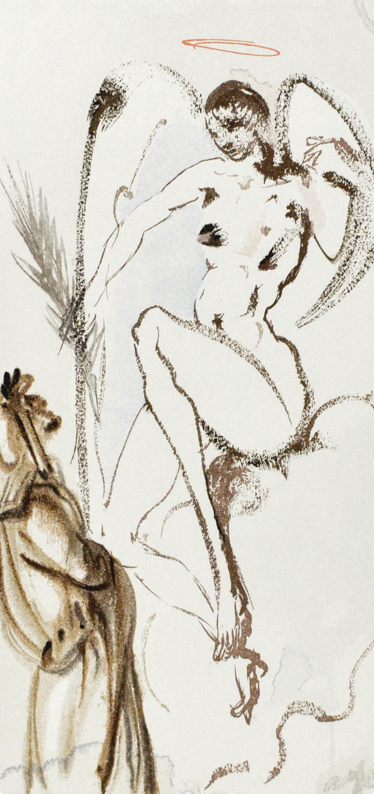 Paradiso, Canto XXXI (Field 189-200; M/L. 1039-1138), La Divina Commedia - Print by Salvador Dalí