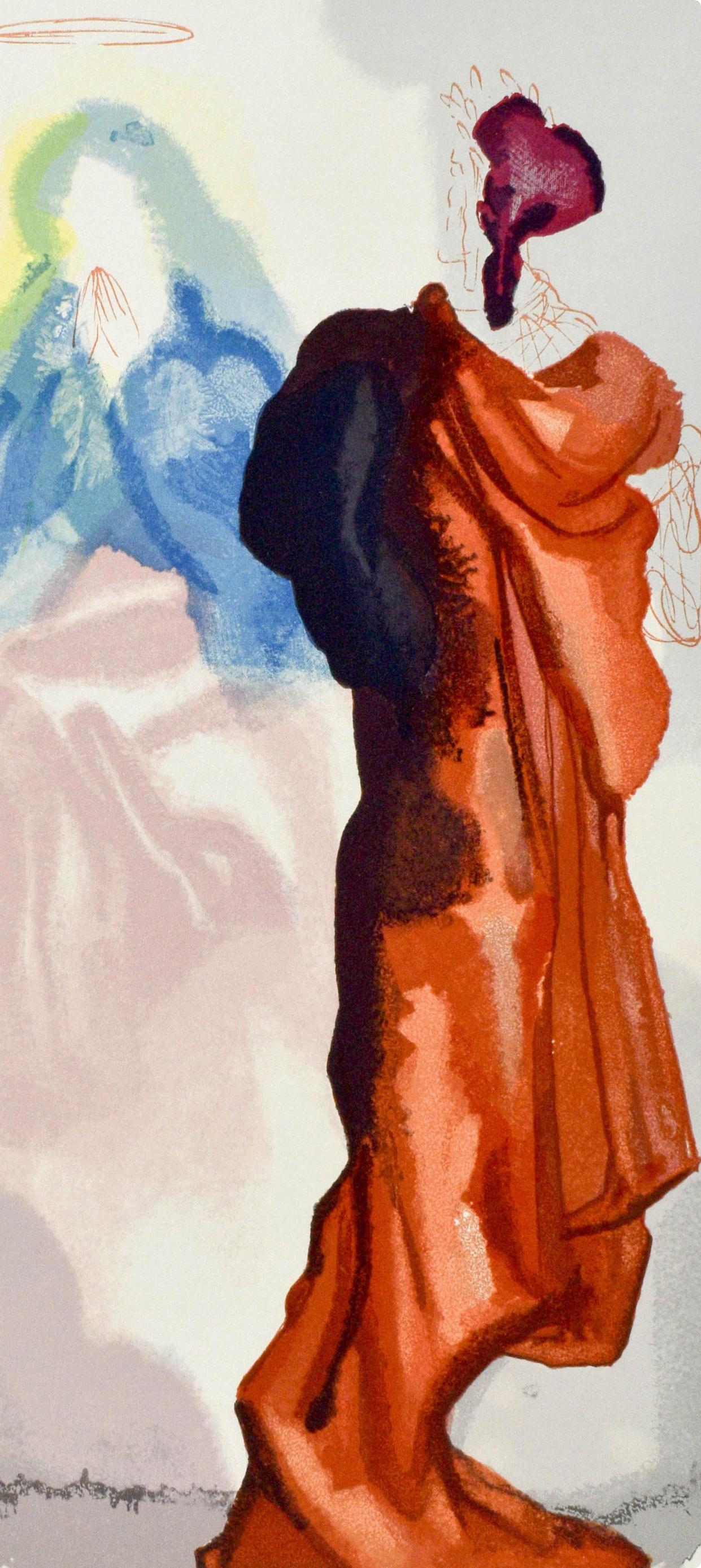 Paradiso, Canto XXXIII (Field 189-200; M/L. 1039-1138), La Divina Commedia - Print by Salvador Dalí