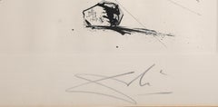 Passiflora Laurigera, signierte surrealistische Fotolithografie von Salvador Dalí