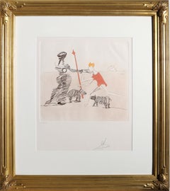 Pastorale, Surrealist Etching and Aquatint by Salvador Dali