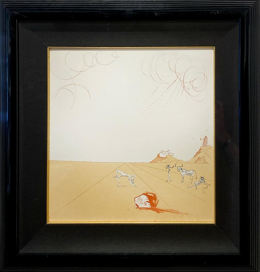 Paysage Iberique de Pasiflore - Print de Salvador Dalí