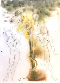 Peccatum originis -Original Lithograph by Salvador Dalì - 1964