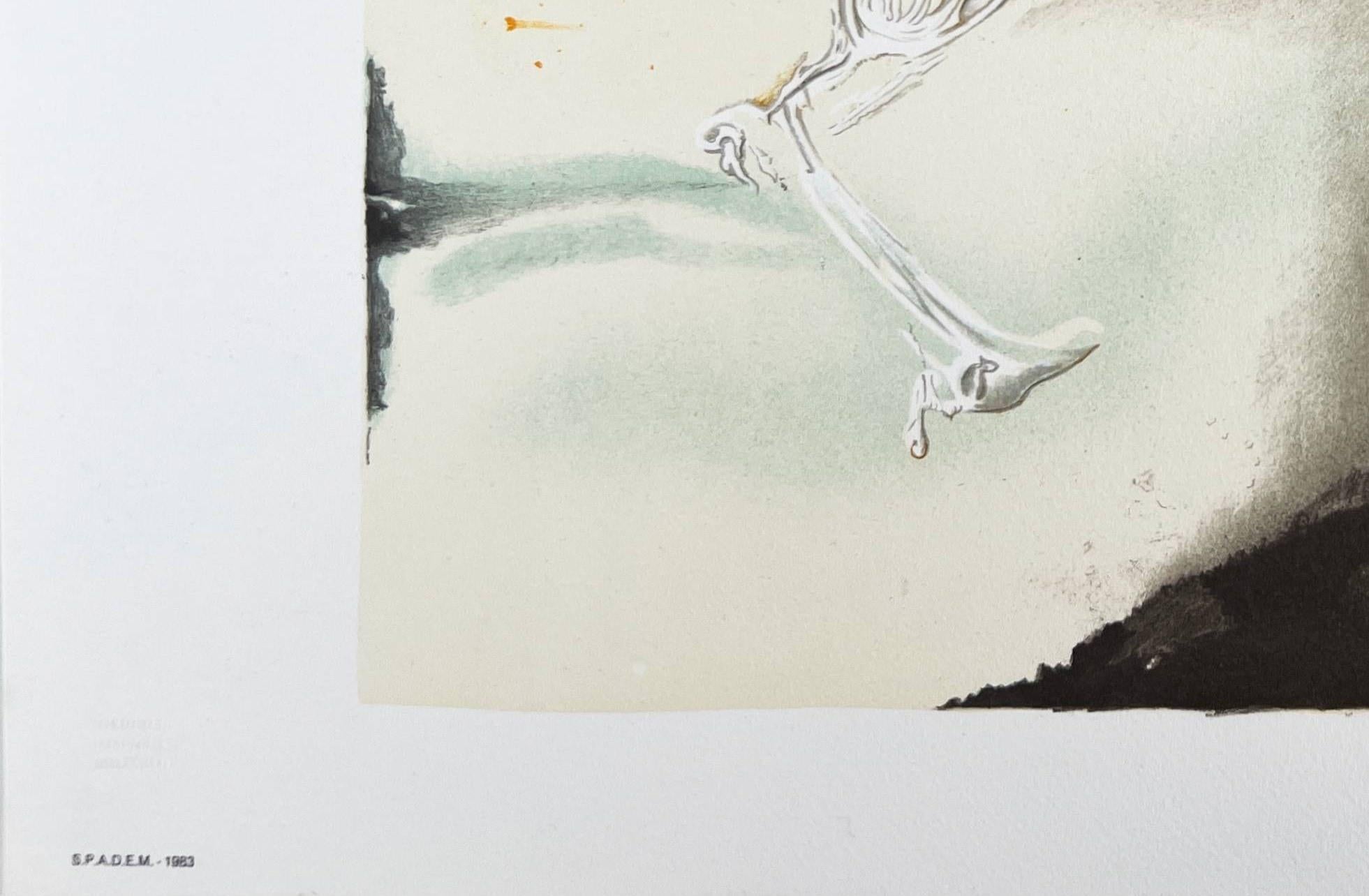 Pegase - Surrealist Print by Salvador Dalí