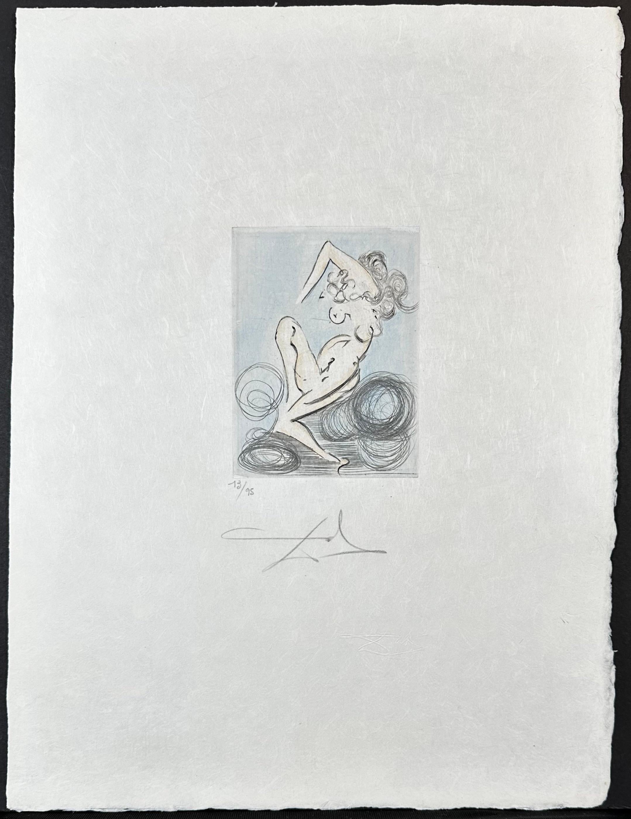 Petites Nus (From Apollinaire) C - Print by Salvador Dalí