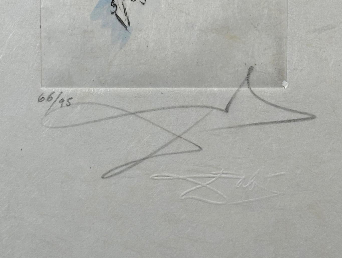 Petites Nus (Da Appolinaire) G - Print Surrealismo di Salvador Dalí