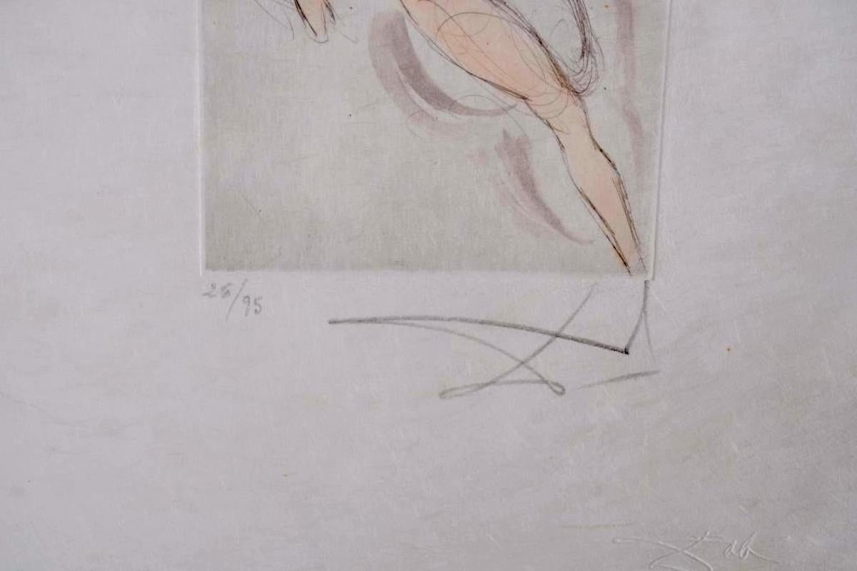 Petites Nus (Ronsard) H - Print Surrealista de Salvador Dalí