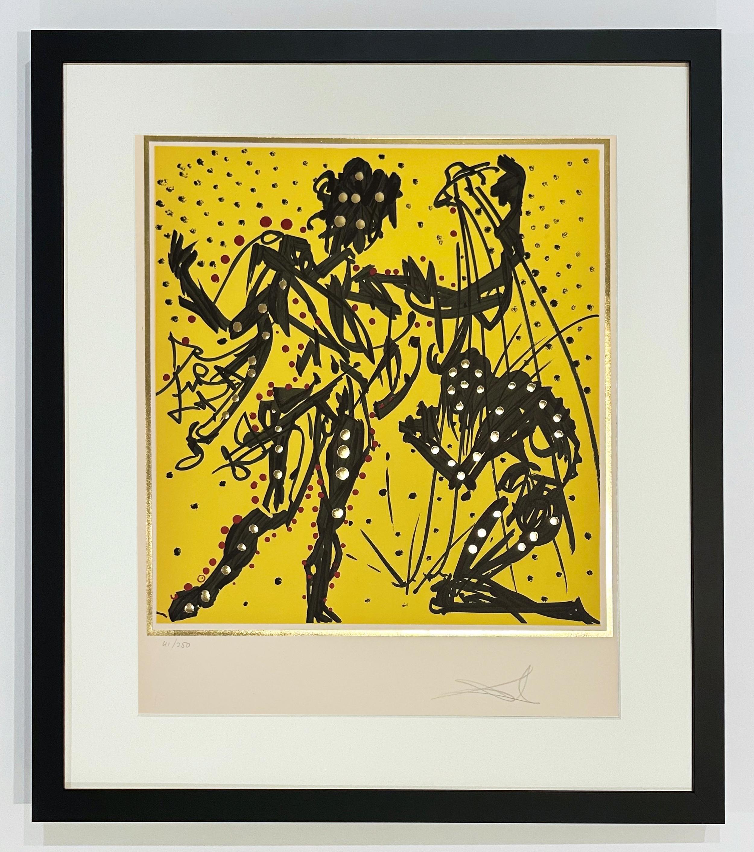 Philip (Knighting of Sir Galahad) - Print by Salvador Dalí