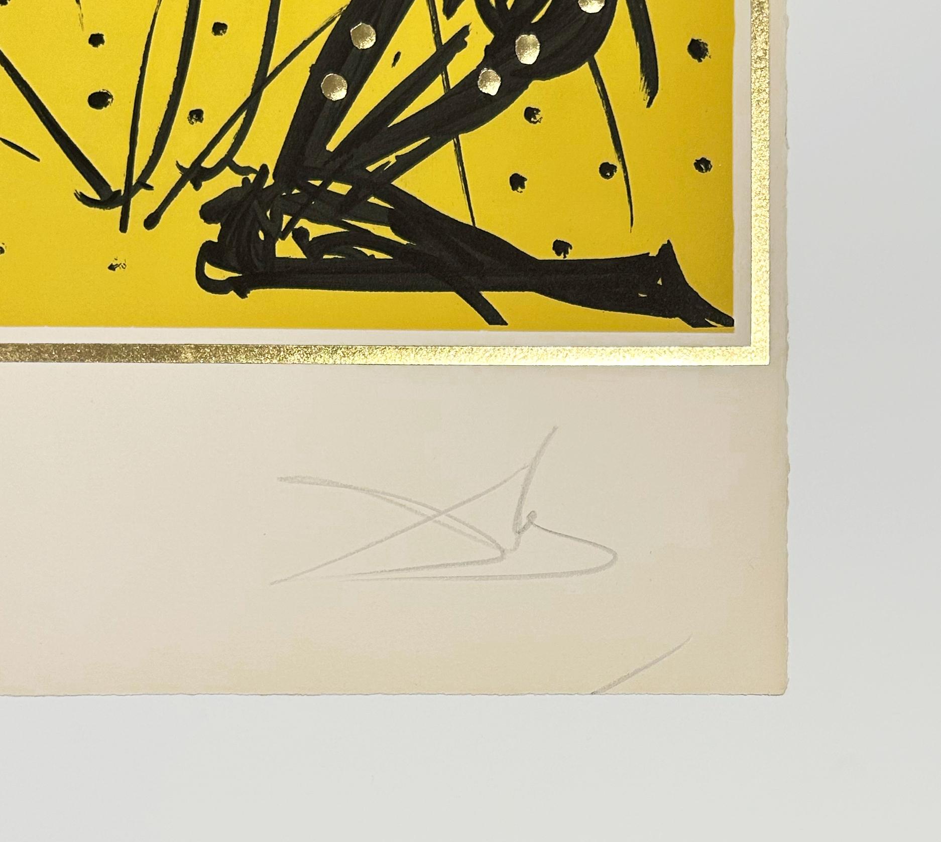 Philip (Knighting of Sir Galahad) - Surrealist Print by Salvador Dalí